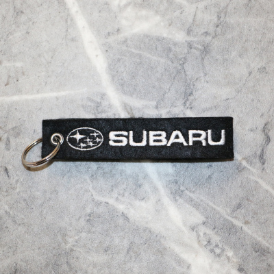 Schlüsselanhänger Subaru schwarz