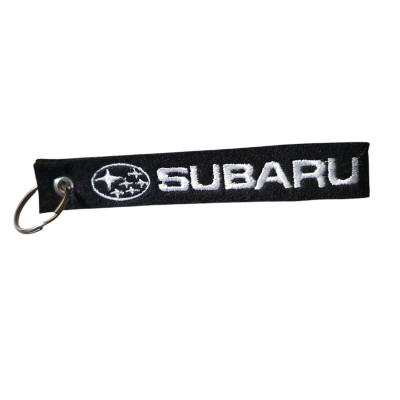 Schlüsselanhänger Subaru schwarz