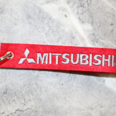 Schlüsselanhänger Mitsubishi rot