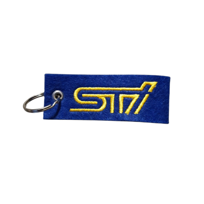 Schlüsselanhänger STI blau